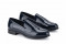 Mocassins en cuir verni - Bleu Marine - Lince