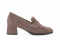 Mocassins en daim et franges - Taupe - Lince