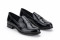 Mocassins en cuir verni - Noir - Lince