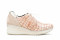 Baskets confortables en cuir à plateforme - Orange - Lince