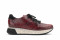 Baskets confortables en cuir effet croco - Rouge - Lince