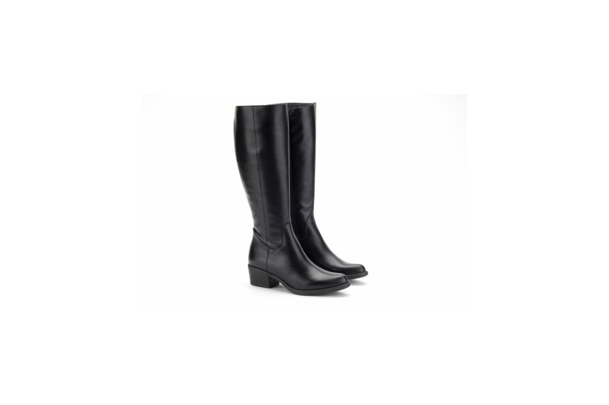 Bottes santiags en cuir - Noir - Lince