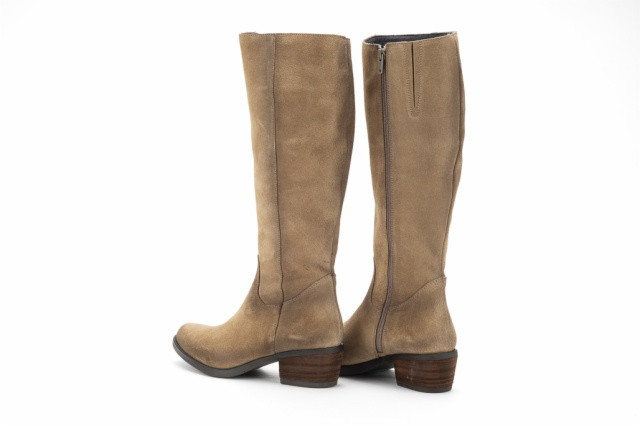 Bottes santiags en daim - Marron - Lince