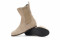 Bottines chelsea plates en daim - Beige - Lince