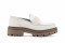 Mocassins plateforme en cuir - Blanc - Lince