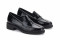 Mocassins en cuir verni - Noir - Lince