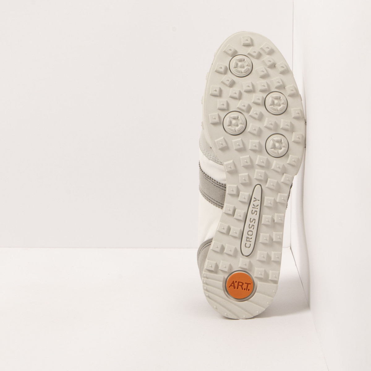 Sneakers vegan à semelles caoutchouc - Blanc - art