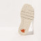 Sandales en cuir plateforme à brides entrecroisées - Beige - art