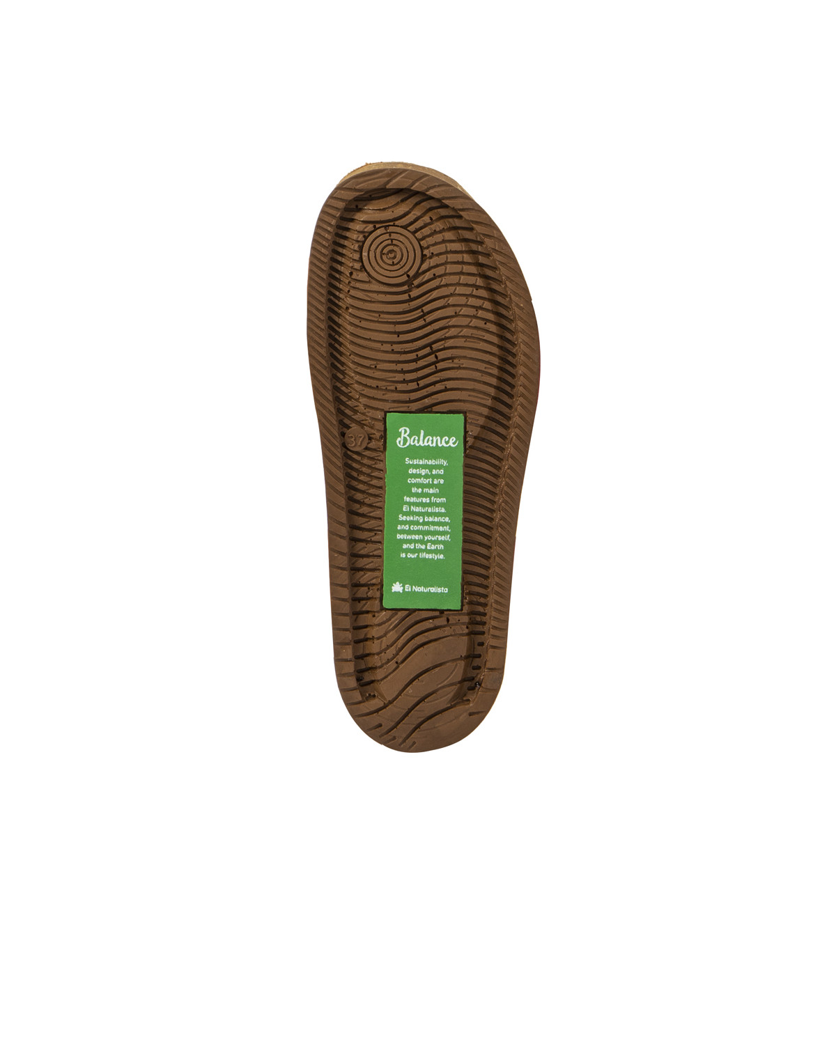 Sandales confortables plates en cuir ultra confort - Rose - El naturalista