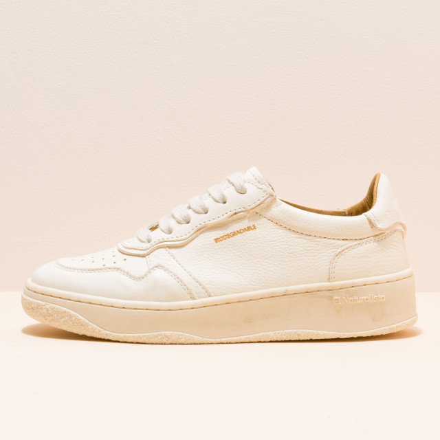 Sneakers en cuir suédé - Blanc - El naturalista