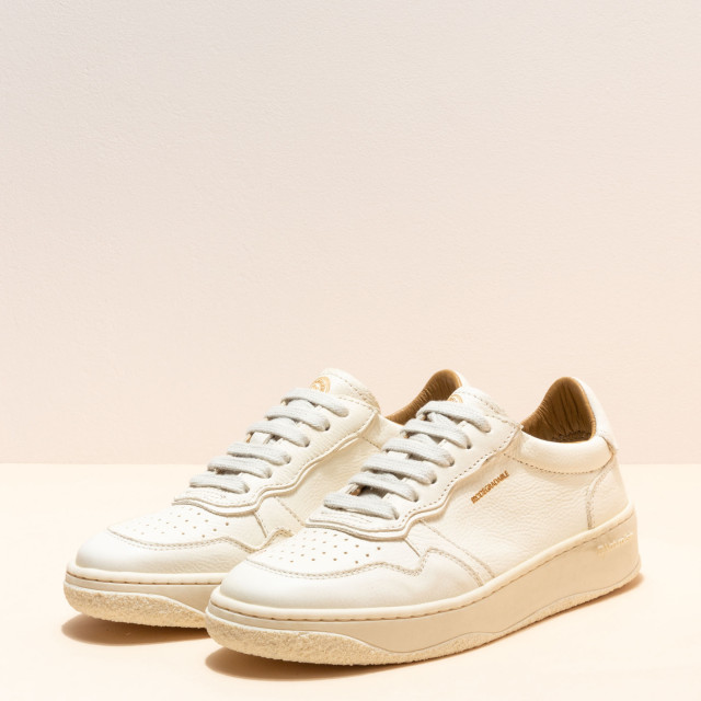 Sneakers en cuir suédé - Blanc - El naturalista