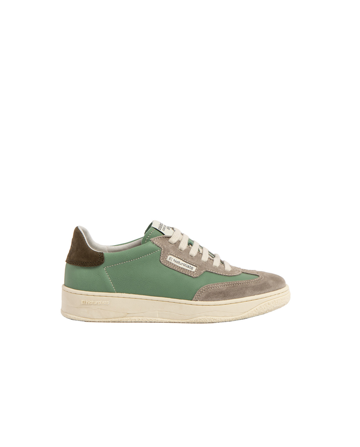 Sneakers cuir et daim - Multicolore - El naturalista