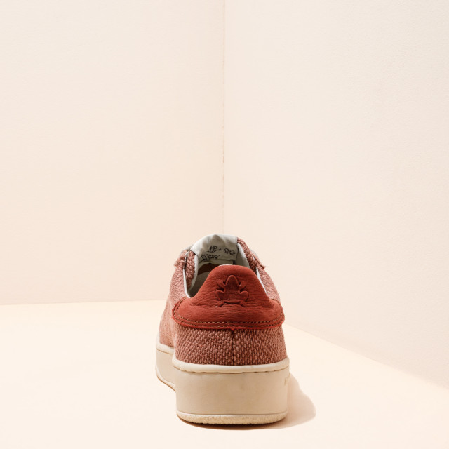 Sneakers en cuir suédé - Rouge - El naturalista