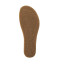 Sandales confortables compensées en cuir suédé - Marron - El naturalista