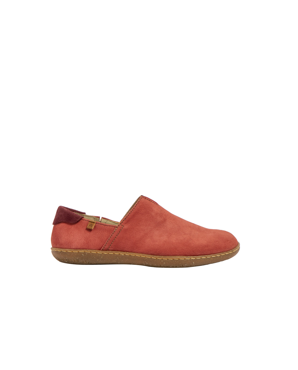 Chaussures confort en cuir naturel et semelles recyclées - Rose - El naturalista