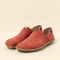 Chaussures confort en cuir naturel et semelles recyclées - Rose - El naturalista