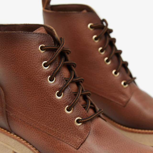 Bottines à lacets - Marron - Marila