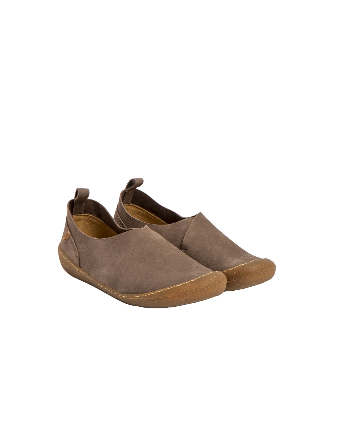 Chaussures confotables en cuir - Gris - El naturalista