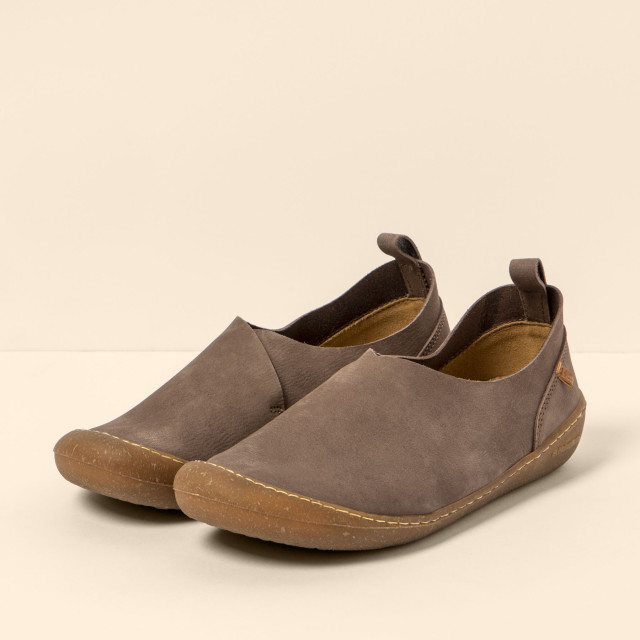 Chaussures confotables en cuir - Gris - El naturalista