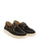 Chaussures bateau en daim - Noir - El naturalista