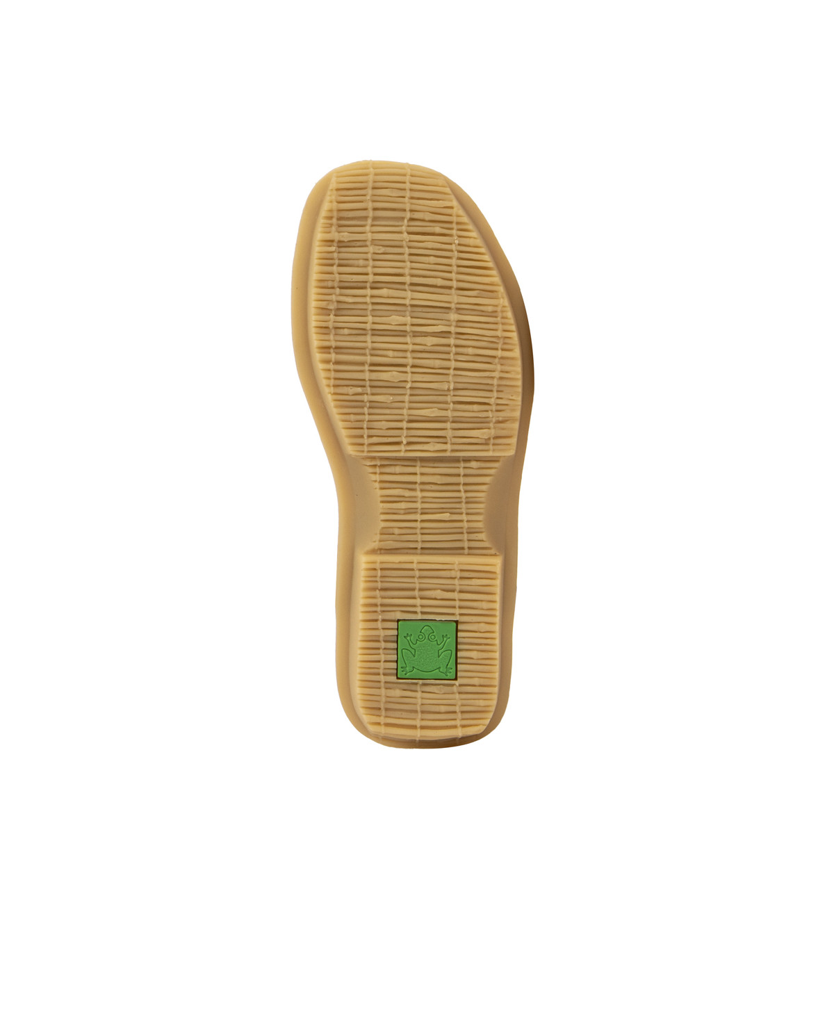 Sandales confortables plates en cuir - Marron - El naturalista
