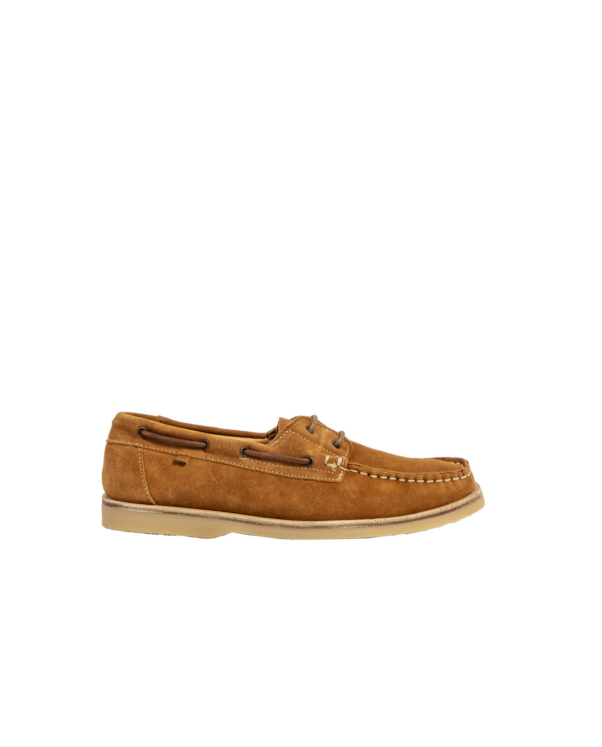 Chaussures bateau en daim - Marron - El naturalista