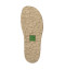 Sandales confortables compensées en cuir torsadé - Beige - El naturalista