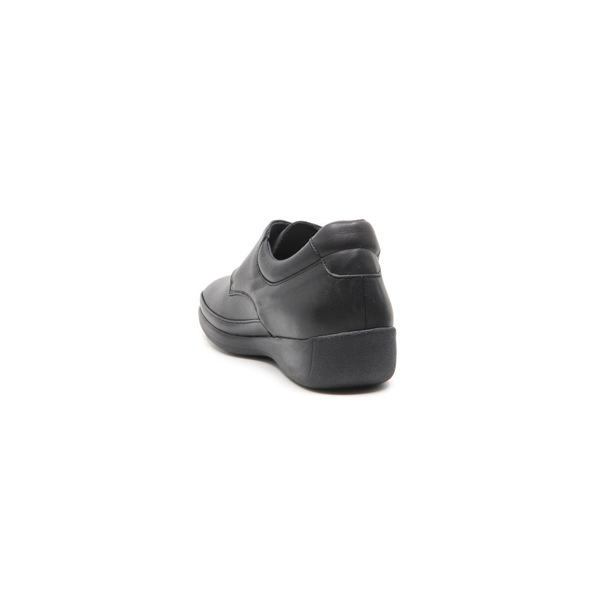 Chaussures pieds sensibles fermées par velcro - Noir - Mabel Shoes