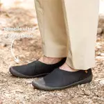 Chaussures confotables en cuir - Noir - El naturalista