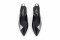 Escarpins confortables en cuir bicouleurs - Noir - Lince