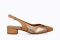 Escarpins confortables en cuir bicouleurs - Marron - Lince