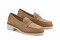 Mocassins en cuir plats - Marron - Lince