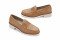 Mocassins en cuir plats - Marron - Lince