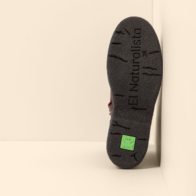 Bottines en cuir type montagne - Bordeaux - El naturalista