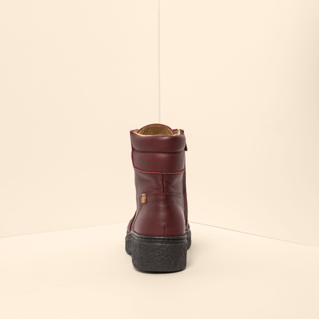 Bottines en cuir type montagne - Bordeaux - El naturalista